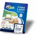 Etichette bianche con angoli arrotondati TICO Copy Laser Premium 210x148 mm - 2 et./foglio - conf. 100 fogli LP4W-210148