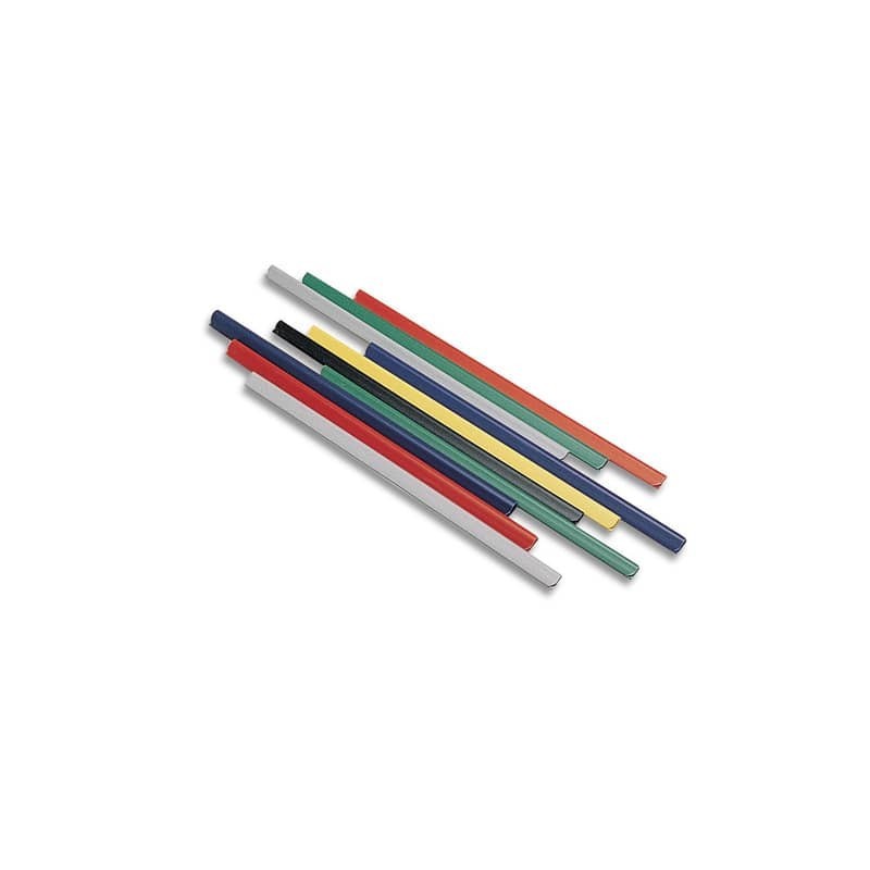 Dorsini tondi Methodo capacità 20 fogli dorso 3 mm blu conf. 100 pezzi - X800305
