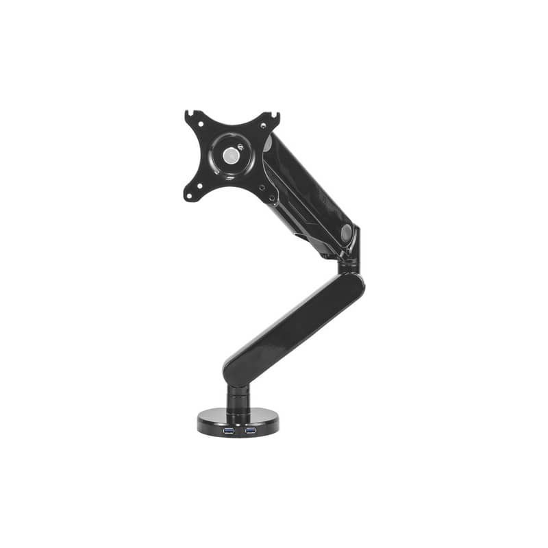 Braccio Monitor Singolo per regolare monitor LCD/TFT Fellowes Platinum Series nero max 24 pollici - 8043301