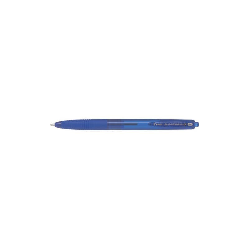 Penna a sfera a scatto Pilot Super Grip G punta M blu 1615 (Conf.12)