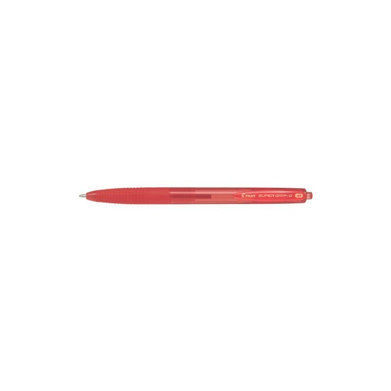 Penna a sfera a scatto Pilot Super Grip G punta M rosso 1616 (Conf.12)