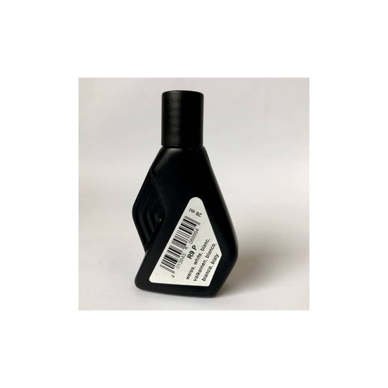 Inchiostro unversale per timbri Trodat R9 a rapida essiccazione 28 ml bianco 95954