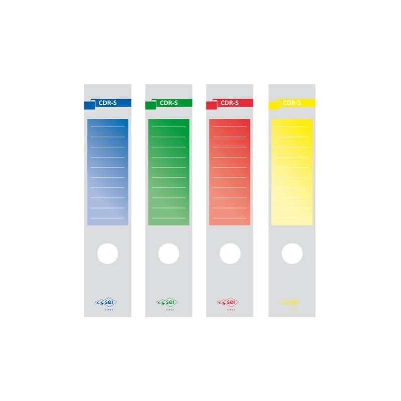 Copridorso autoadesivi Sei Rota CDR-S 7x34,5 cm blu Conf. 10 pezzi - 58012607