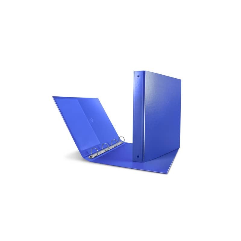 Raccoglitore Sei Rota Nettuno Stratopan® A4 - 4 anelli a Q 65 mm blu - dorso 8,5 cm - 36806547