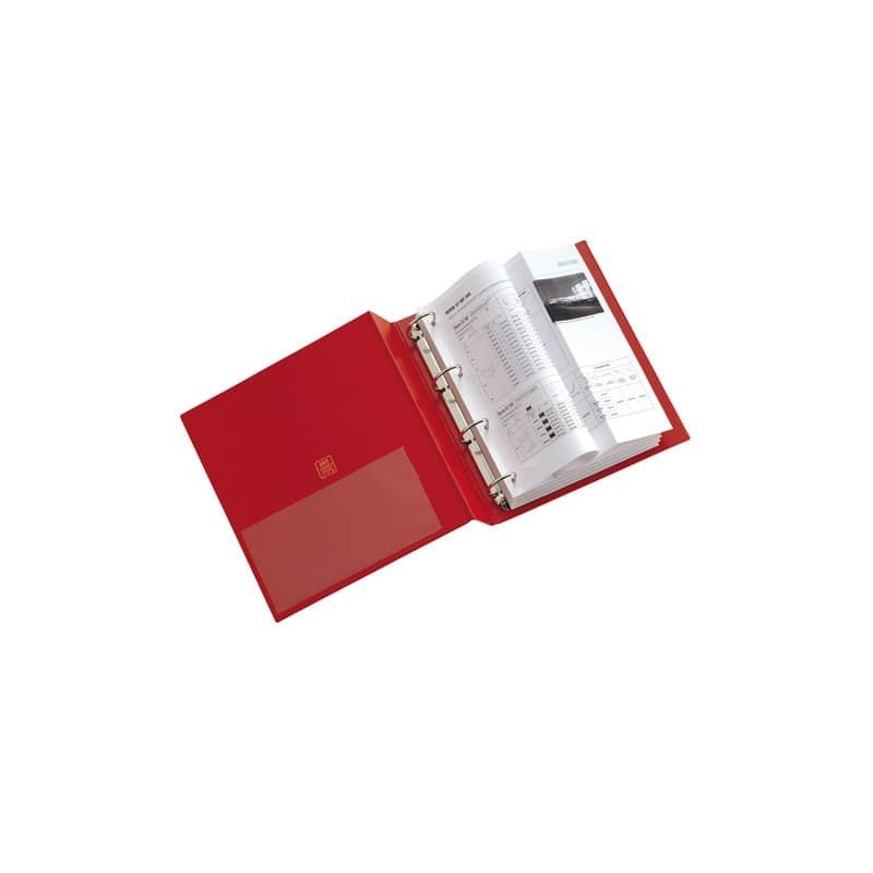 Raccoglitore Sei Rota Stelvio A4 - 4 anelli D 50 mm - dorso 7,5 cm 36504007