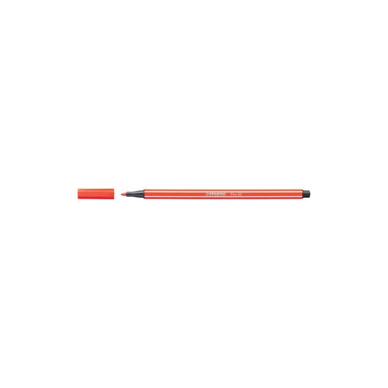 Pennarelli Stabilo Pen 68 1 mm  rosso chiaro - 68/40 (Conf.10)