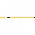 Pennarelli Stabilo Pen 68 1 mm  giallo - 68/44 (Conf.10)