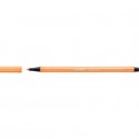 Pennarelli Stabilo Pen 68 1 mm  arancio fluo - 68/054 (Conf.10)