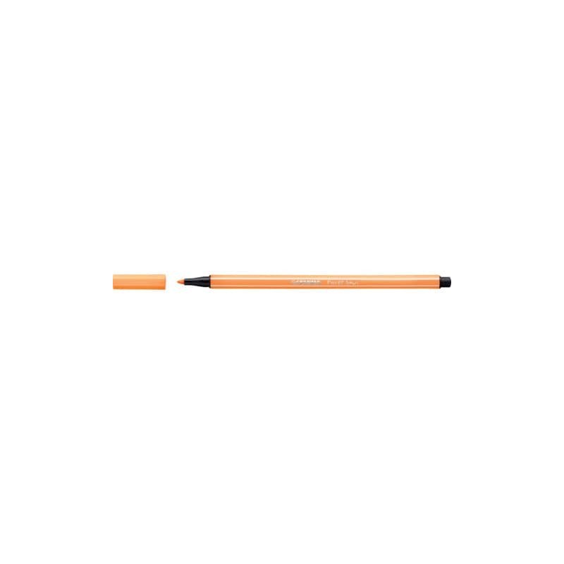 Pennarelli Stabilo Pen 68 1 mm  arancio fluo - 68/054 (Conf.10)
