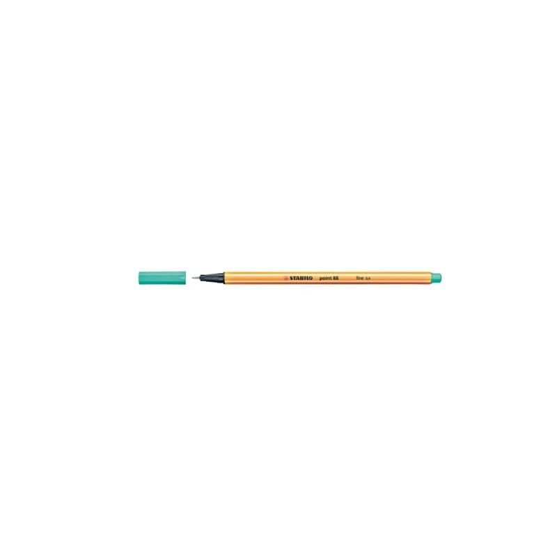 Fineliner Stabilo Point 88® 0,4 mm verde ghiaccio - 88/13 (Conf.10)