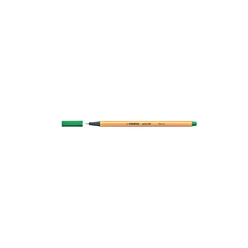 Fineliner Stabilo Point 88® 0,4 mm verde - 88/36 (Conf.10)