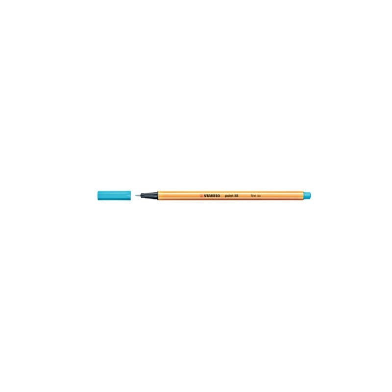 Fineliner Stabilo Point 88® 0,4 mm azzurro - 88/57 (Conf.10)