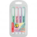 Evidenziatori Stabilo Swing® Cool Pastel 1-4 mm assortiti Conf. 4 pezzi - 275/4-08