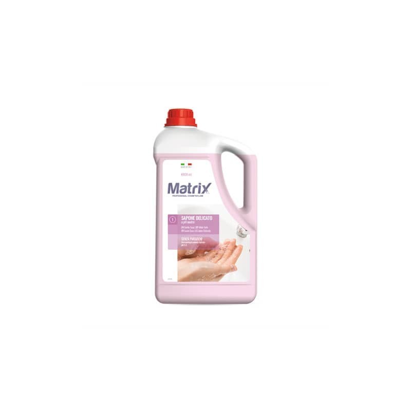 Sapone liquido delicato Matrix dermatologicamente testato 5 L XM121