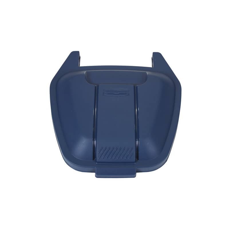 Coperchio per bidone portarifiuti Rubbermaid Mobile Bin 100 L blu R002223