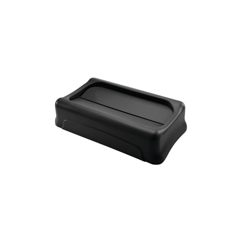 Coperchio basculante per Slim Jim Rubbermaid BLACK FG267360BLA