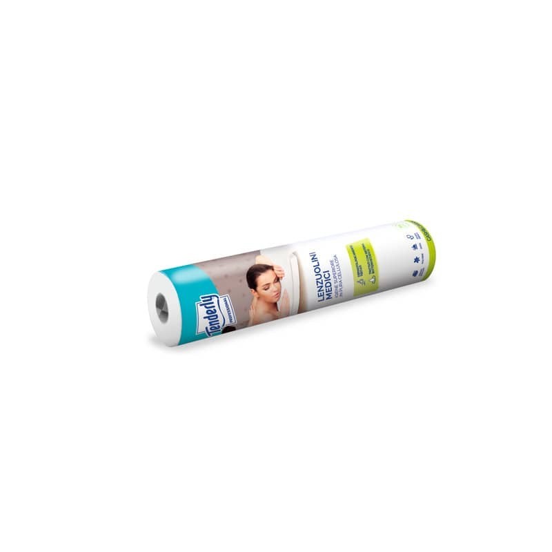 Lenzuolino medico Lucart bianco 2 veli - 60 mt 870105U (Conf.6)