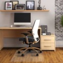 Tappeto protettivo anti-microbico Floortex CLEARTEX® AdvantageMat 120 x 90 cm Semi-trasparente FRAB129020EV