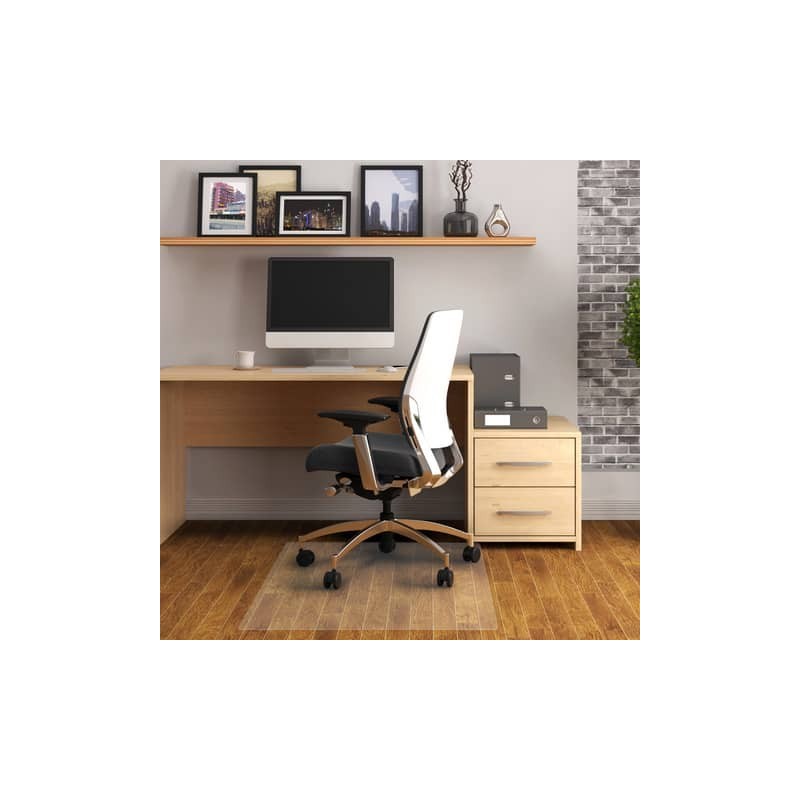 Tappeto protettivo anti-microbico Floortex CLEARTEX® AdvantageMat 120 x 90 cm Semi-trasparente FRAB129020EV