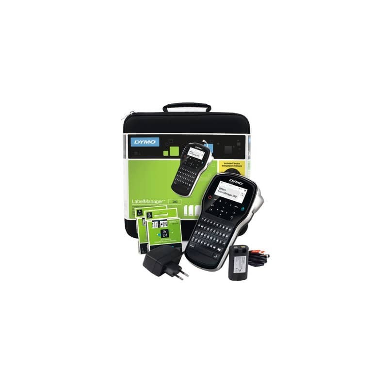 Etichettatrice LabelManager 280 DYMO Nero + accessori 2091152
