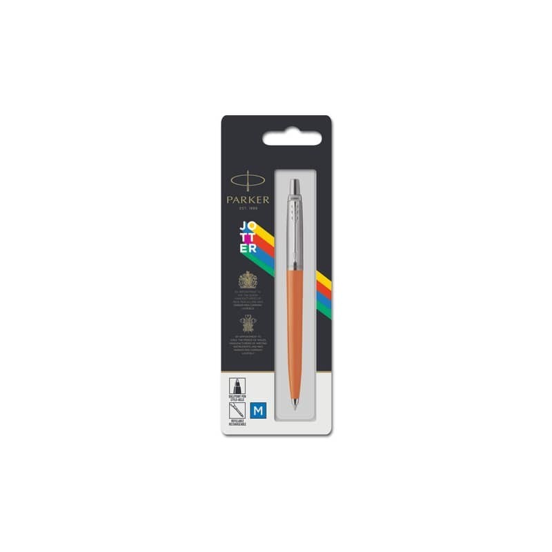 Penna a sfera Parker Jotter Original Plastic M fusto Arancione 2076054