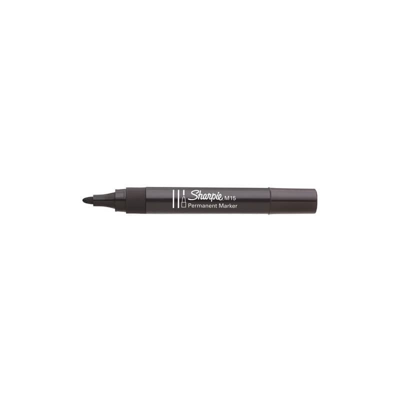 Marcatore permanente Sharpie M15 punta conica 1,8 mm Nero S0192584 (Conf.12)