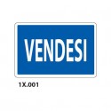 Cartello informativo "Vendesi" Dixon Industries 20x30 cm - 1X.0001