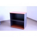 Mobile basso a giorno Frensy Venice 1 ripiano doppia larghezza 90x45x90 cm Ciliegio/Antracite - UVEM99