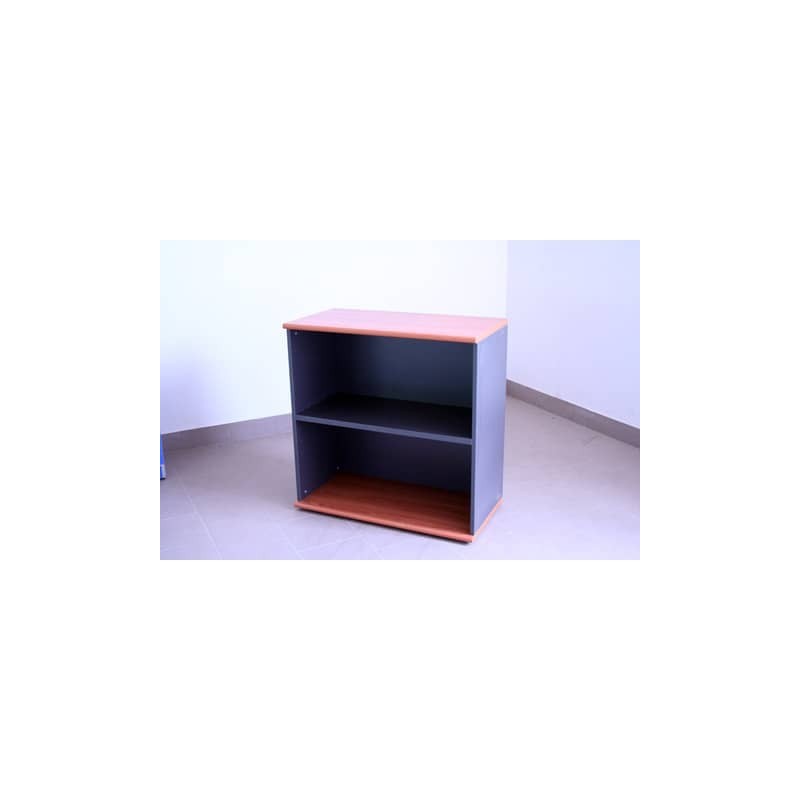 Mobile basso a giorno Frensy Venice 1 ripiano doppia larghezza 90x45x90 cm Ciliegio/Antracite - UVEM99
