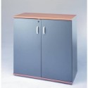 Coppia ante per mobile basso Frensy Venice doppia larghezza 90x90 cm Antracite - UVEAT99