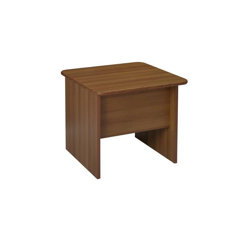 Scrivania Frensy BYTE 80x80x72 cm fianchi a pannello noce tabacco UFBNS80