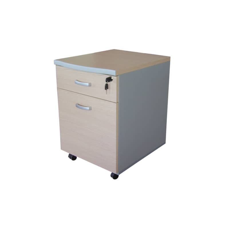 Mobile portacartelle basso Frensy EMOTION 1 cassetto - 44x55x63 cm rovere UEMCPC