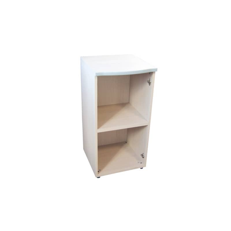 Mobile basso a giorno Frensy EMOTION 1 ripiano 45x45x90 cm rovere UEMM44