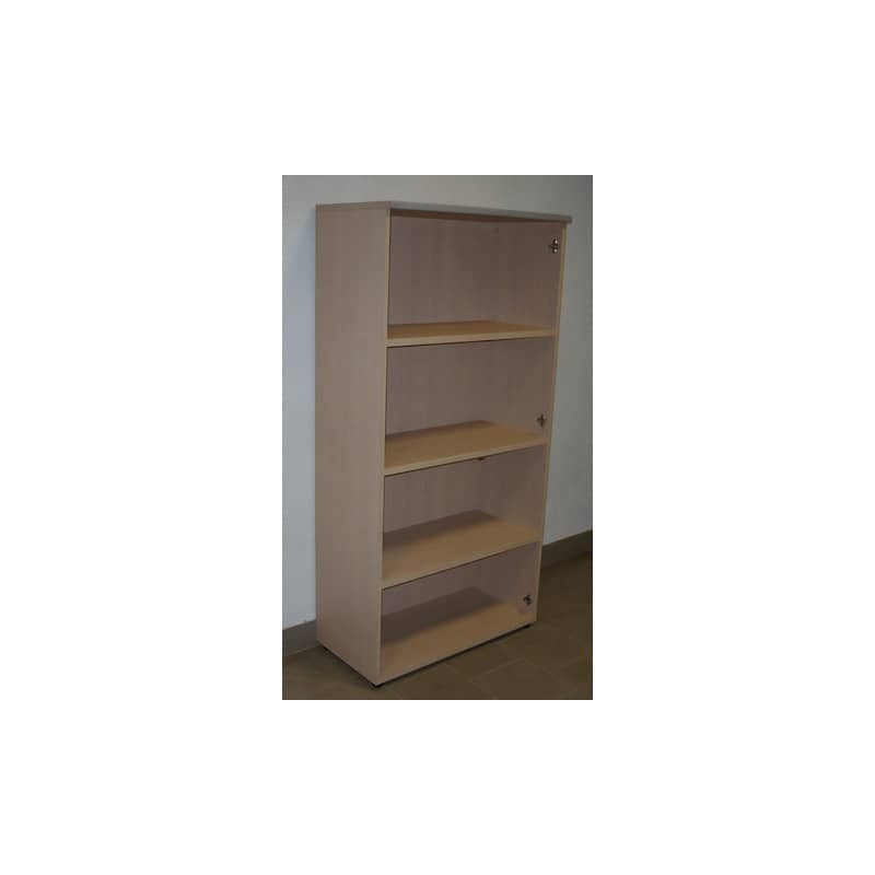 Mobile alto a giorno Frensy EMOTION 3 ripiani doppia larghezza 90x45x180 cm rovere UEMM18