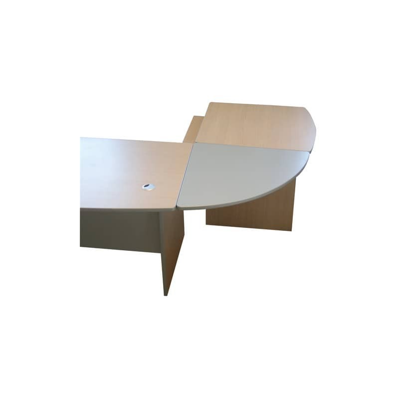 Angolo Reception Frensy EMOTION fianchi a pannello 96x96x72/125 cm rovere con sopralzo - UEMANRSA9