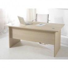 Scrivania Frensy Larix 160x80x72 cm fianchi a pannello larice ULALS160