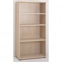 Mobile alto a giorno Frensy Larix 3 ripiani doppia larghezza 90x45x180 cm larice - ULALM18