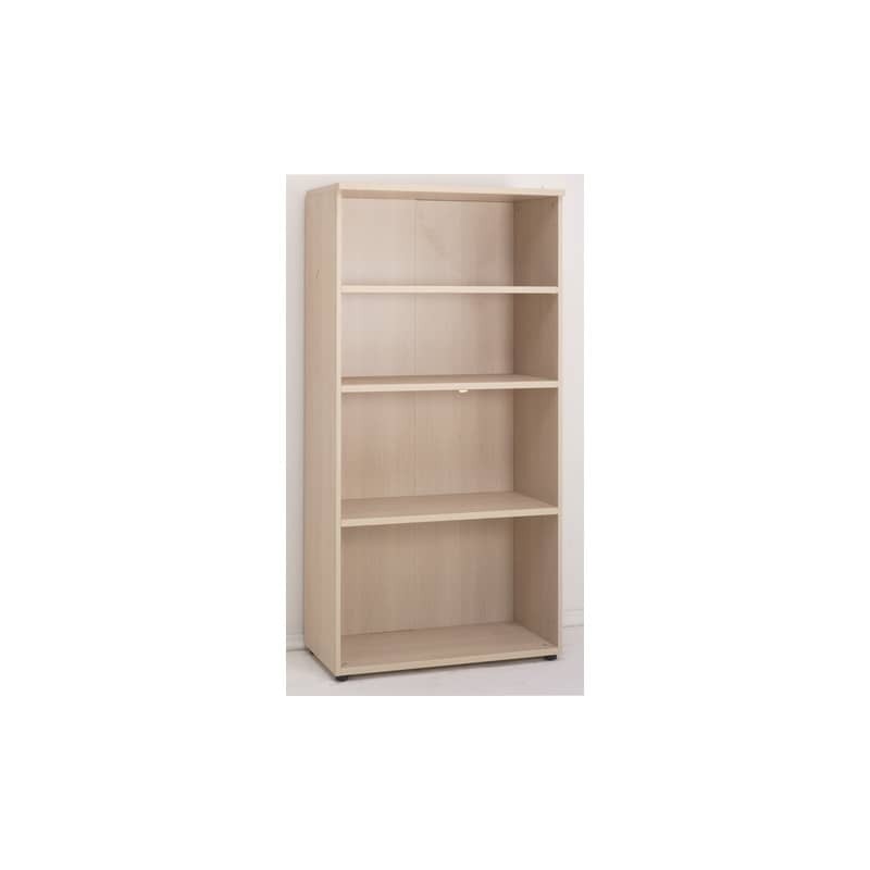 Mobile alto a giorno Frensy Larix 3 ripiani doppia larghezza 90x45x180 cm larice - ULALM18
