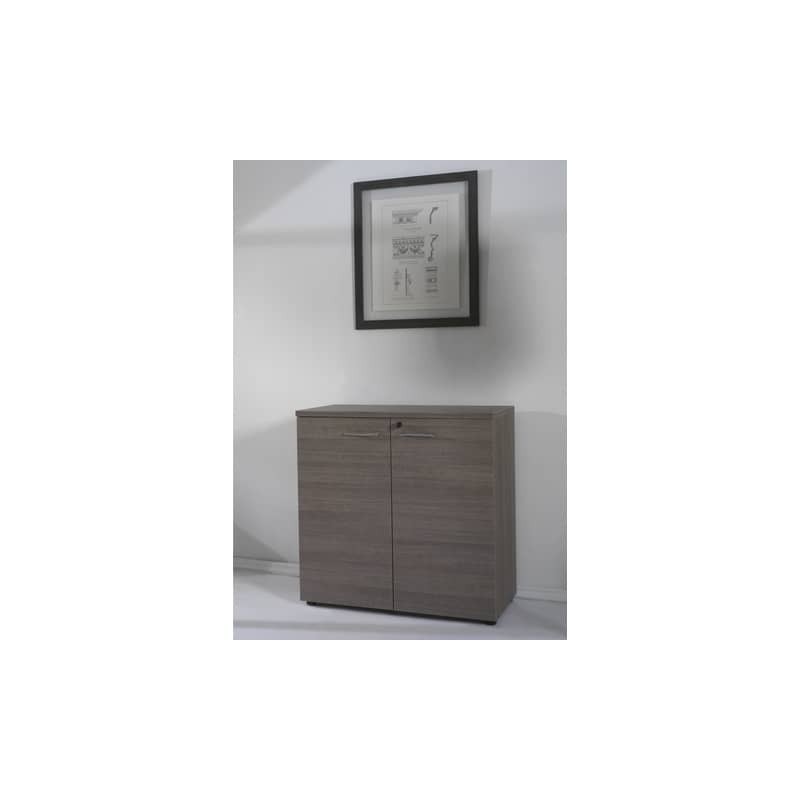 Coppia ante mobile basso Frensy Larix 90x90 cm rovere grigio ULAGAT99