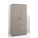 Coppia ante mobile alto largo Frensy Larix 90x180 cm rovere grigio ULAGAT18
