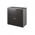 Mobile portacartelle Frensy Spirit 90x45x90 cm wengé USPWMPC