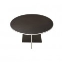 Tavolo miniriunione Frensy Spirit Ø 125 cm - H.72 cm wengé USPWTR125
