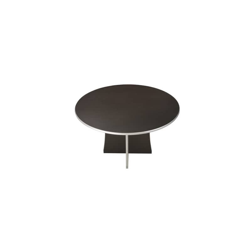 Tavolo miniriunione Frensy Spirit Ø 125 cm - H.72 cm wengé USPWTR125