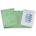 Cartelline ad aghi Esselte Rapid File 29,5x32 cm verde 621058 (Conf.25)