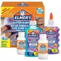 Kit Glitter Slime Elmer's 2 flaconi colla blu/viola 177 ml + 2 Magical Liquid 68 ml - 2077256