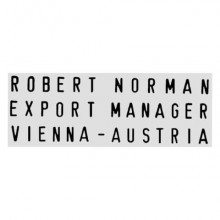 Timbro componibile a 3 righe TRODAT PRINTY Typo in plastica 38x14 mm nero 43144