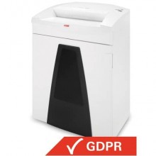 Distruggidocumenti uso frequente HSM SECURIO B35 P-2 - 130 L - taglio a strisce 5,8 mm - bianco1921111