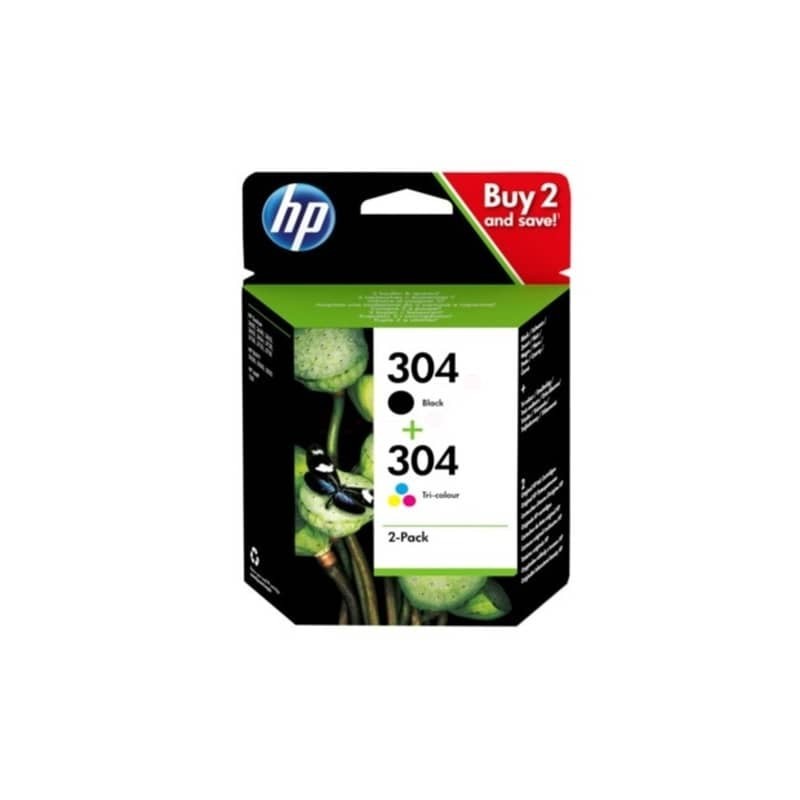 Cartuccia inkjet 304 combo 2-pack HP HP  3JB05AE