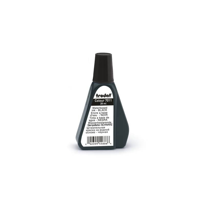 Inchiostro per timbri 7011 TRODAT 28 ml nero 55886
