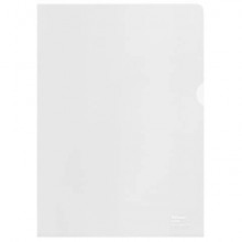 Buste a L Esselte De Luxe f.to 22x30 cm 100% riciclate antiriflesso trasparenti conf. 100 pezzi - 627499